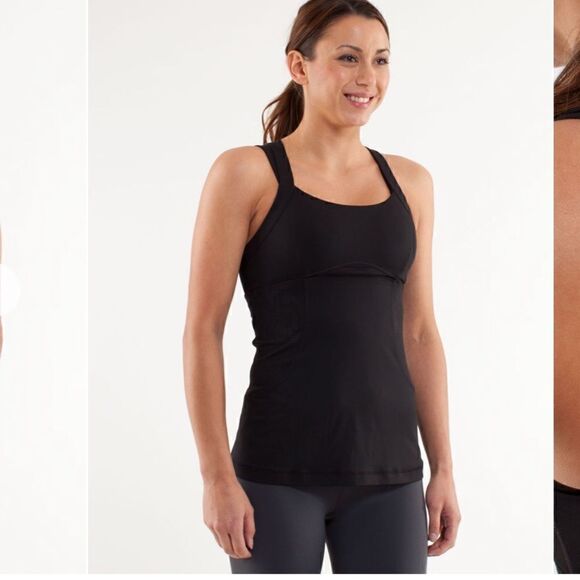 Lululemon Chaturanga Black Tank  - Picture 1 of 10